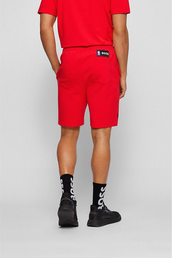 ΒΕΡΜΟΥΔΑ NBA SHORTS BOSS - 645 ΚΟΚΚΙΝΟ